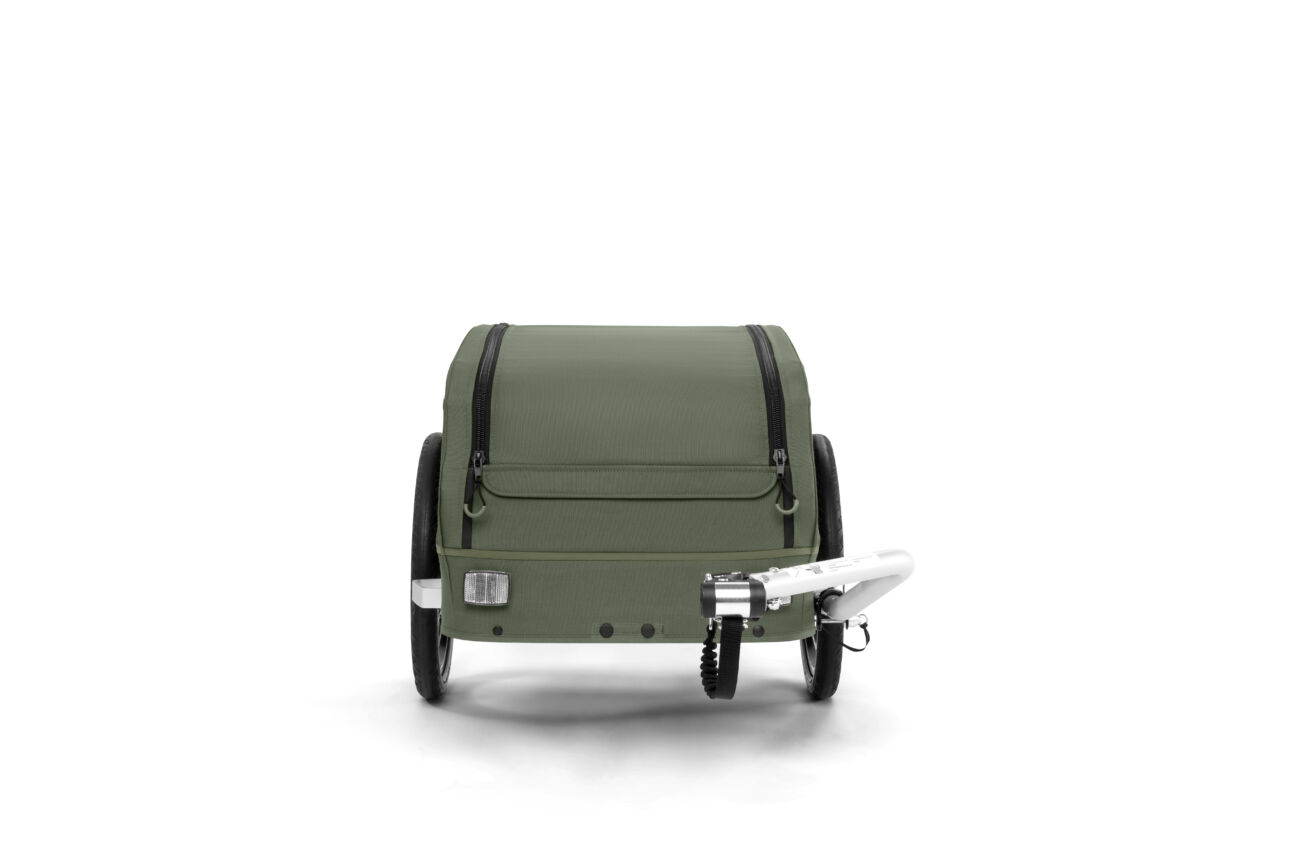002 Front Moss Green Kalle Croozer