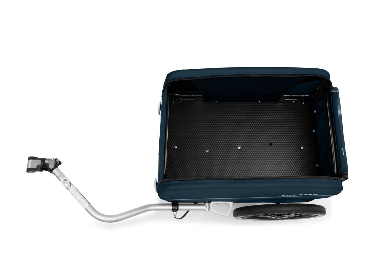001 Deichsel Graphite Blue Tuure Croozer images 4